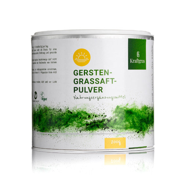 Kombi Bio Urweizengrassaftpulver + Gerstengrassaftpulver