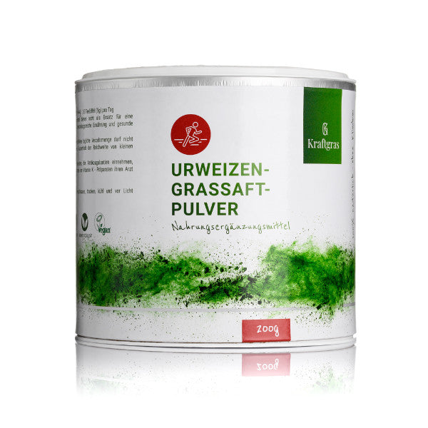 Kombi Bio Urweizengrassaftpulver + Gerstengrassaftpulver